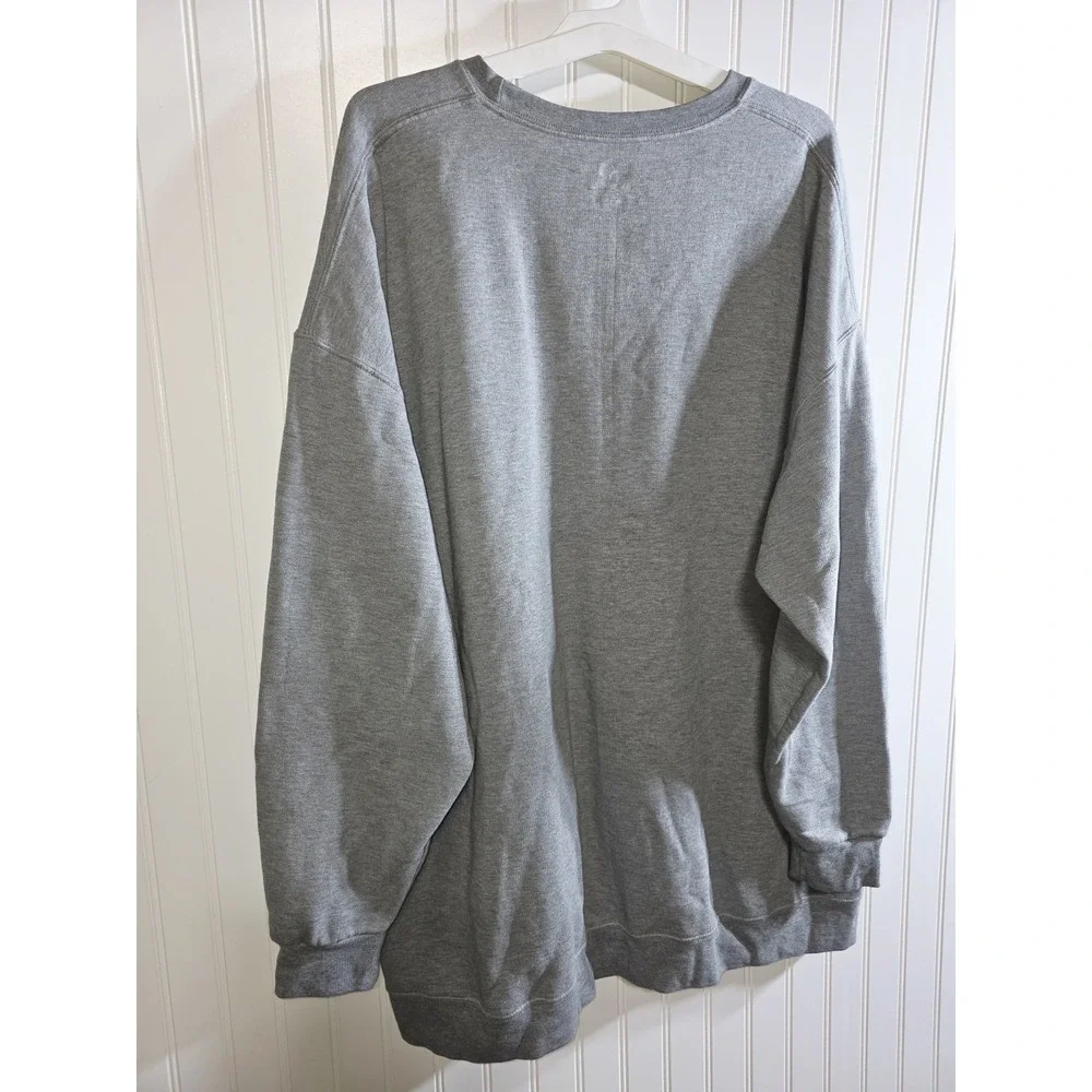 Fruit Of The Loom Big & Tall Gray Sweatshirt Sz 3XB